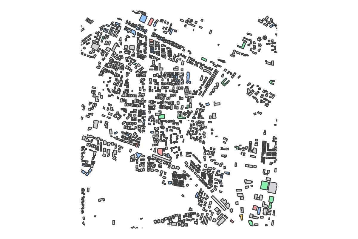 Program breakdown map