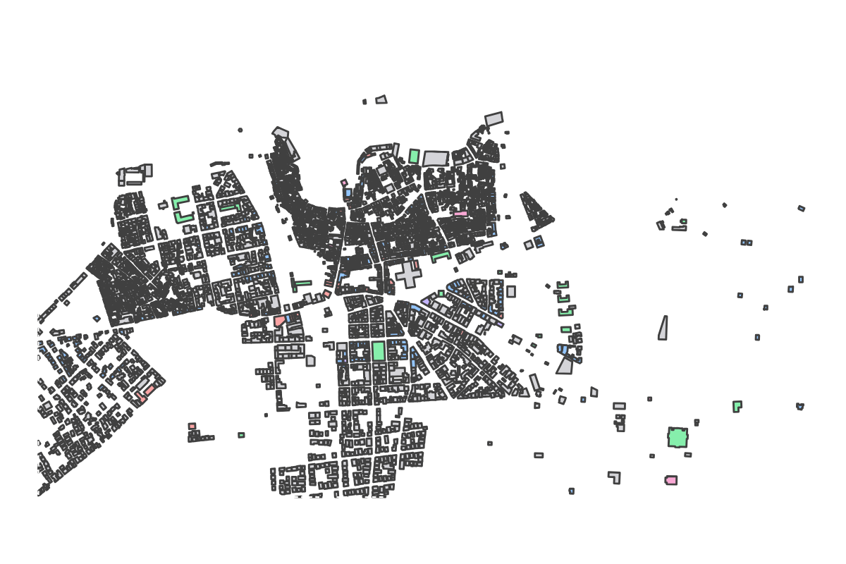 Program breakdown map