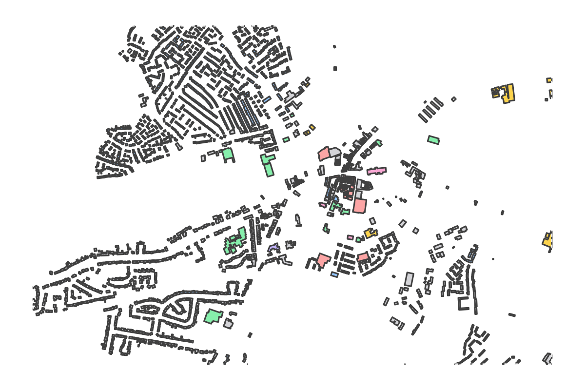 Program breakdown map