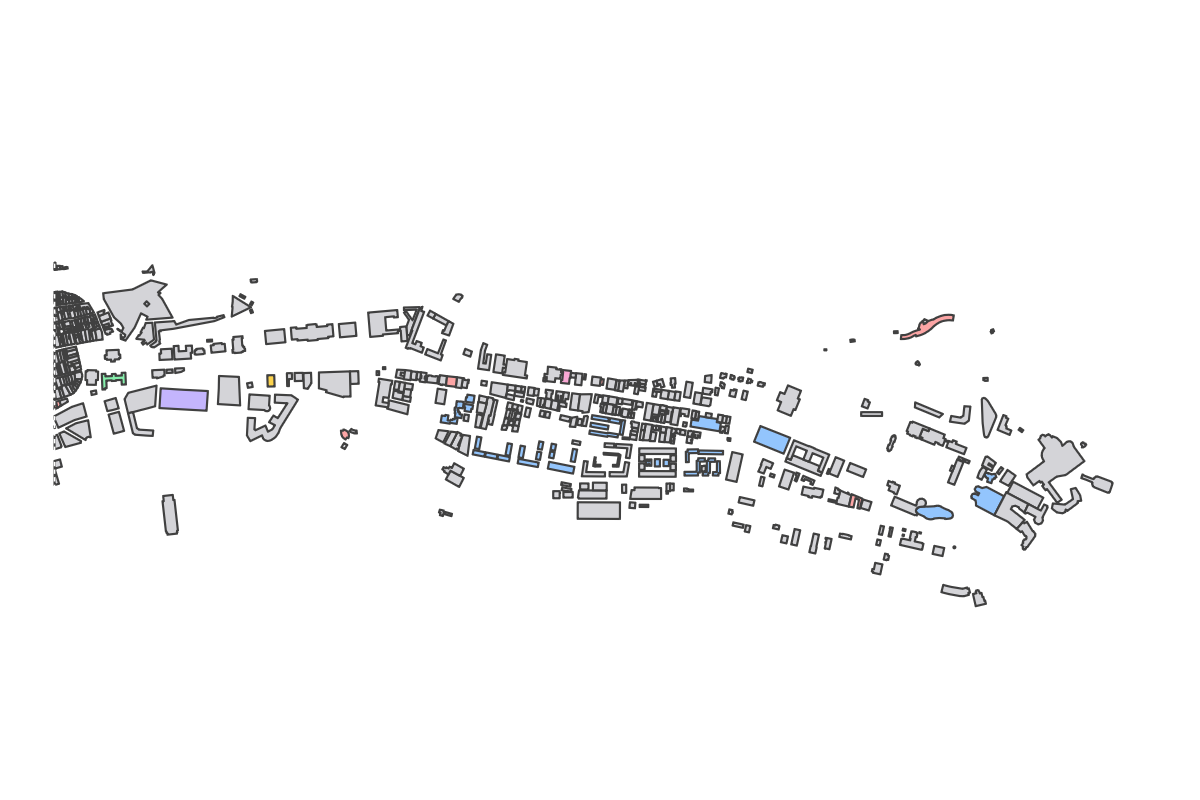 Program breakdown map