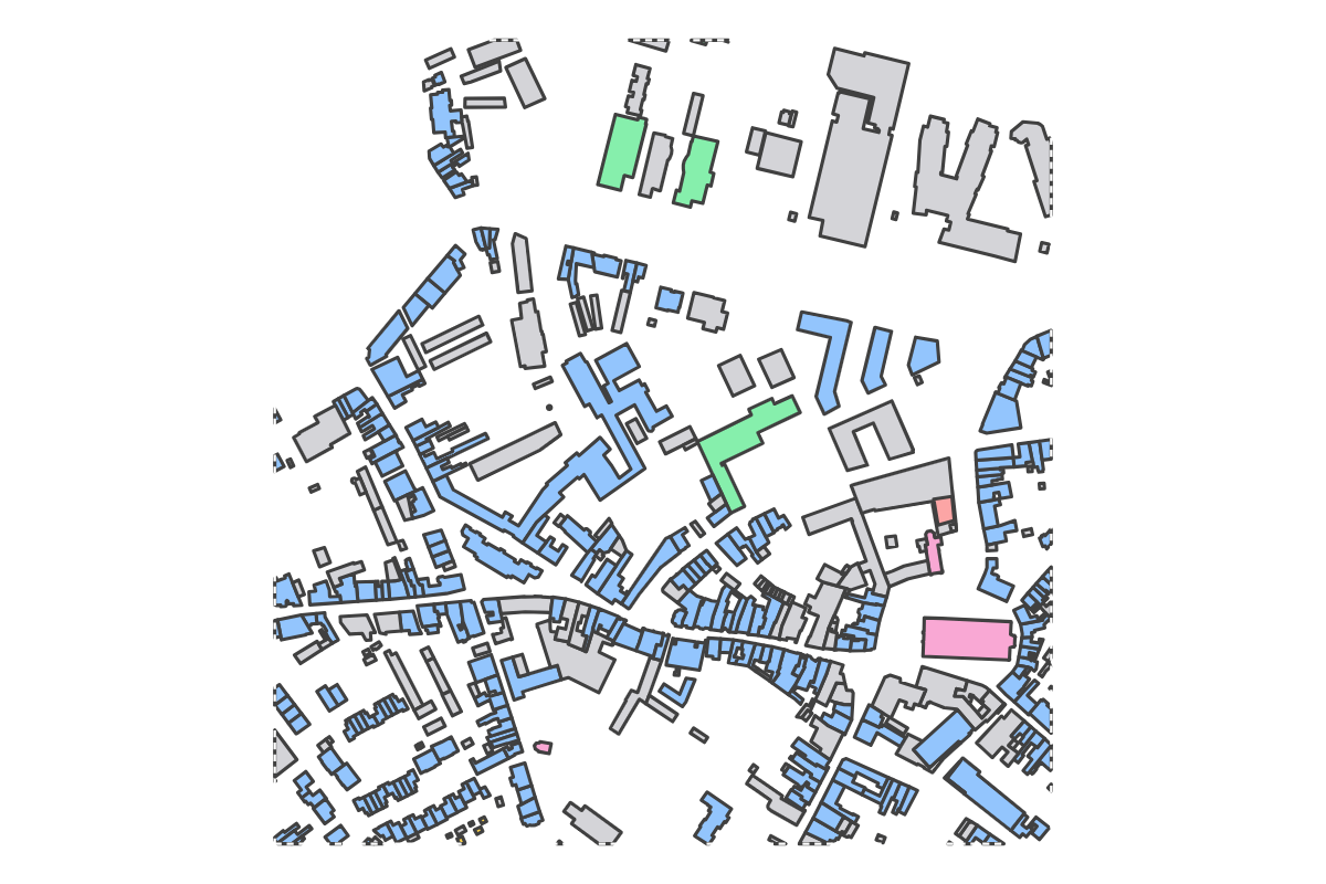 Program breakdown map