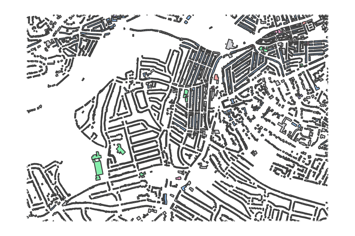 Program breakdown map
