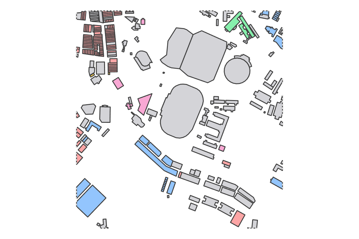 Program breakdown map