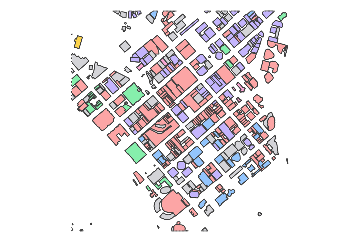 Program breakdown map