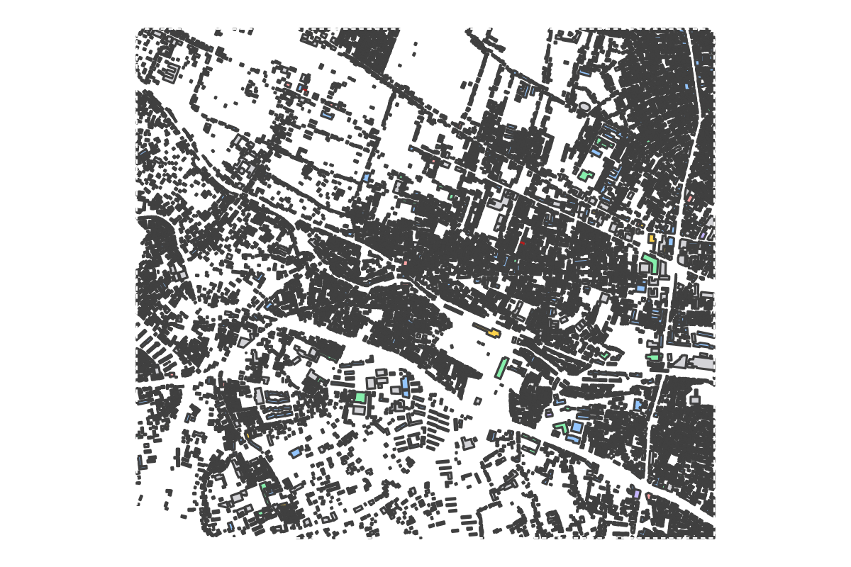Program breakdown map