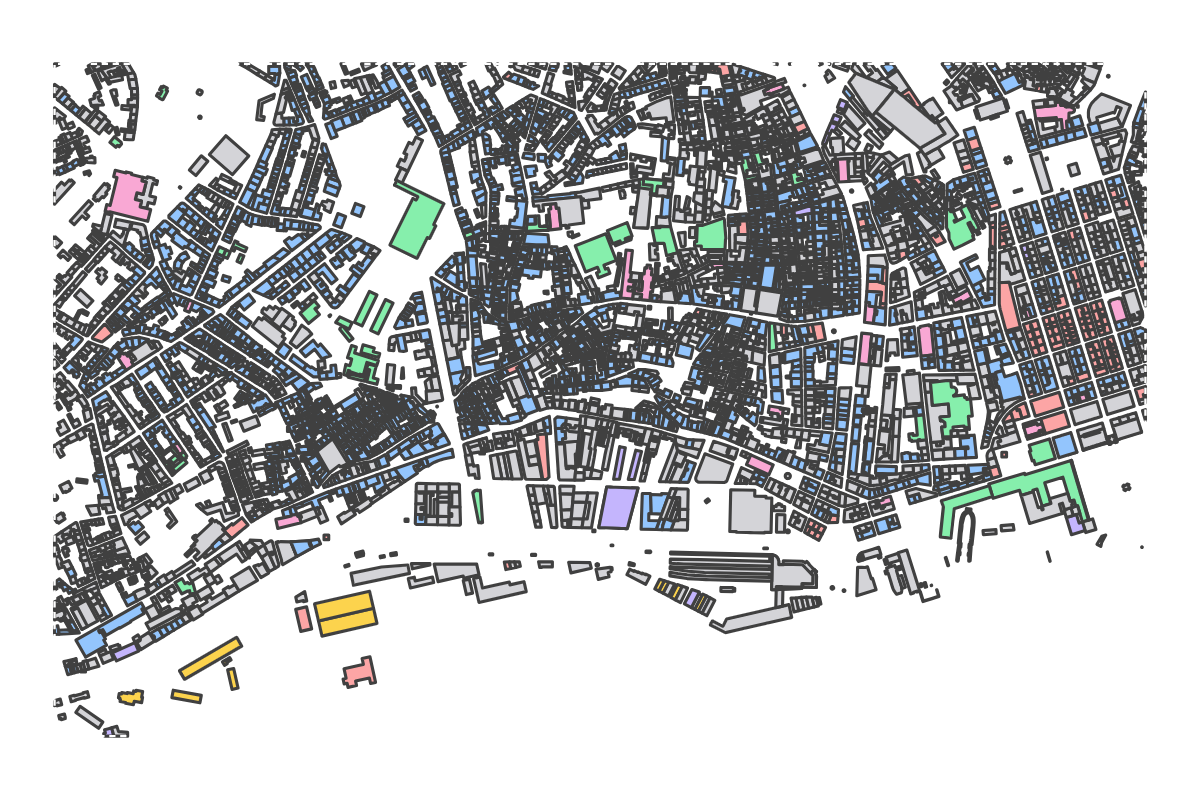 Program breakdown map