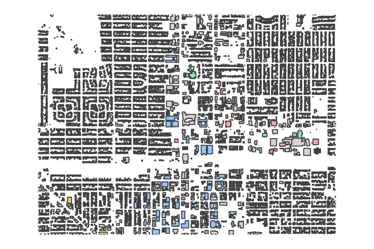 Program breakdown map