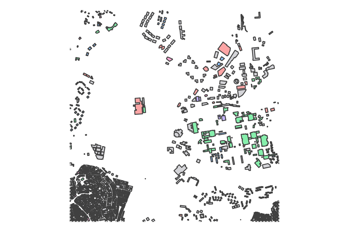 Program breakdown map