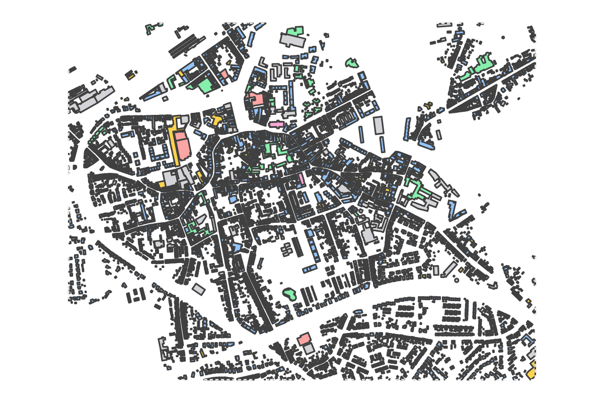 Program breakdown map