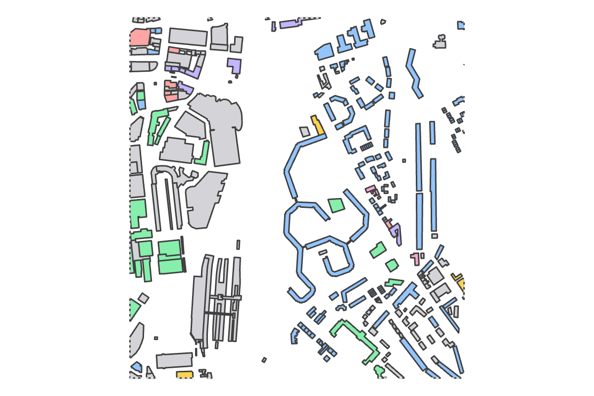 Program breakdown map