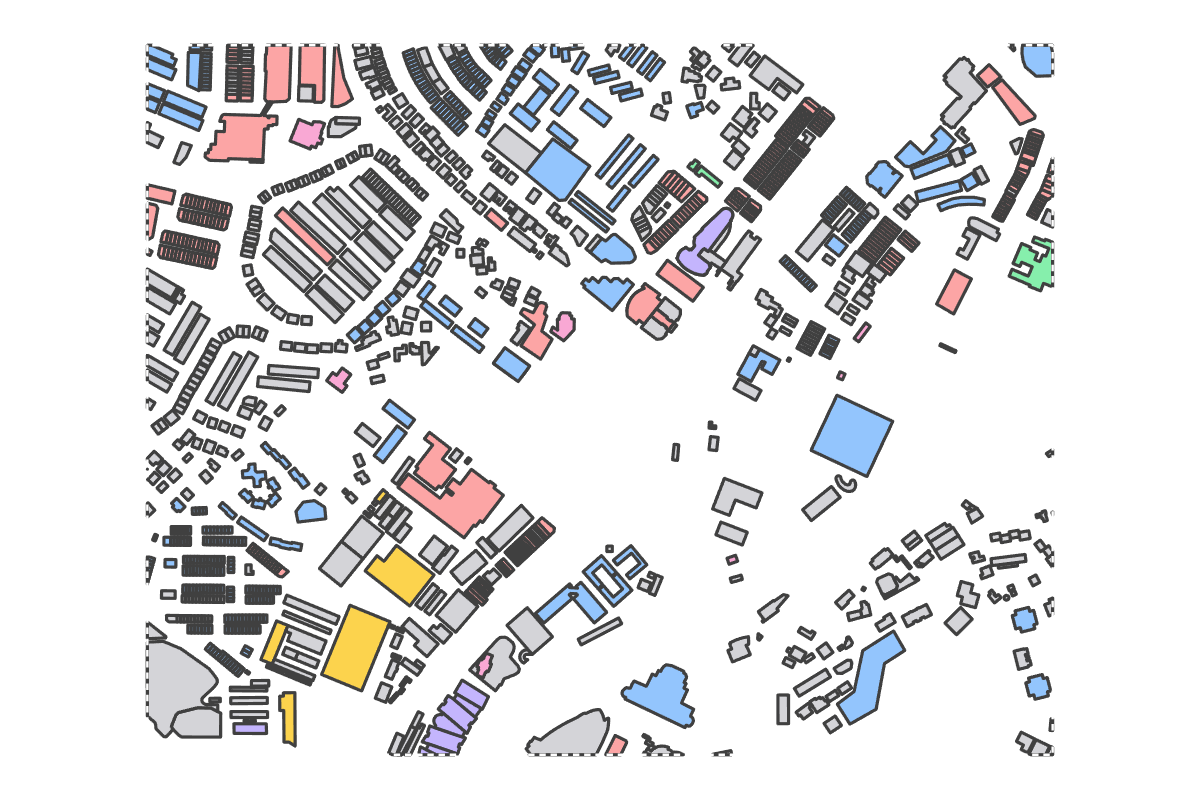 Program breakdown map