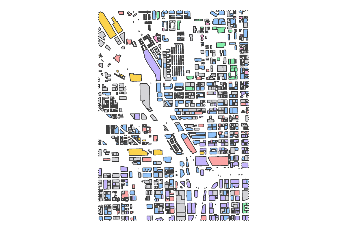 Program breakdown map