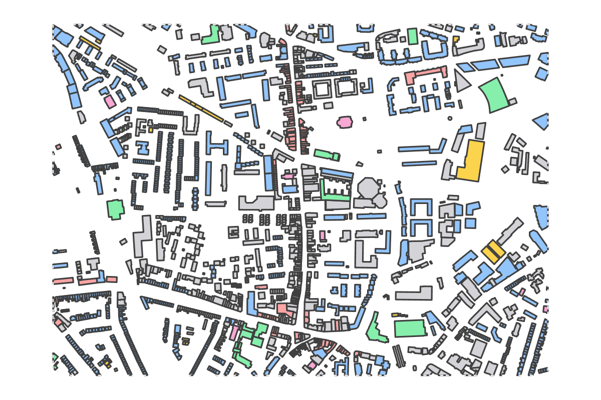 Program breakdown map