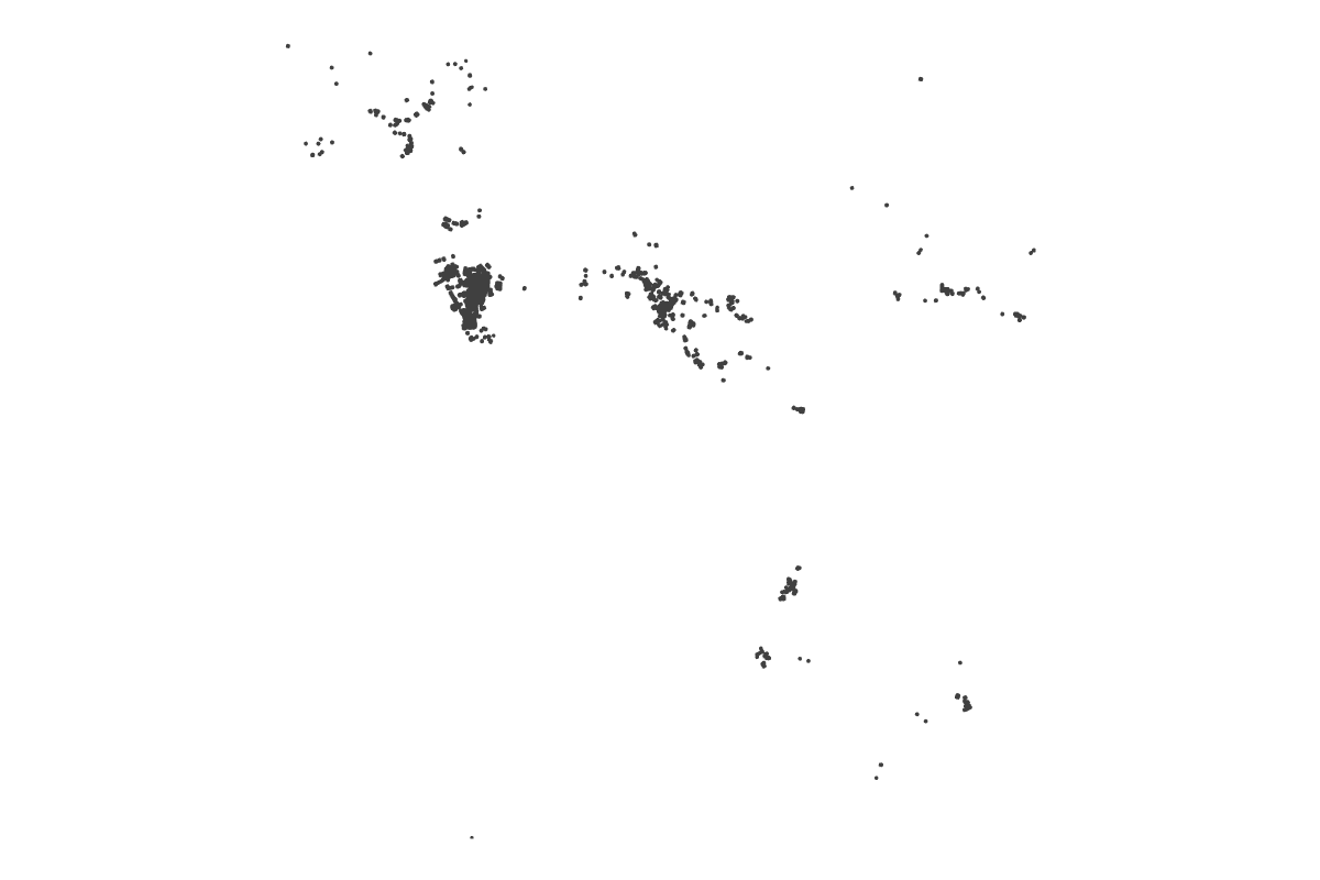 Program breakdown map