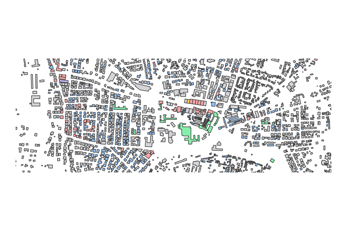 Program breakdown map