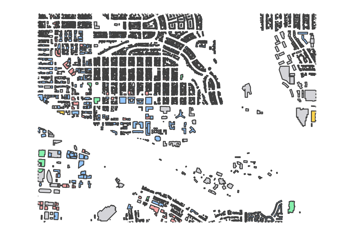 Program breakdown map