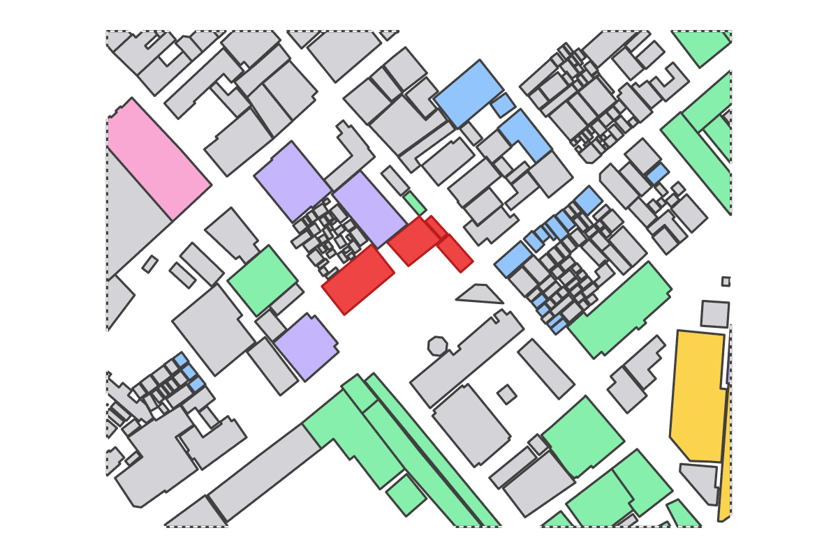 Program breakdown map