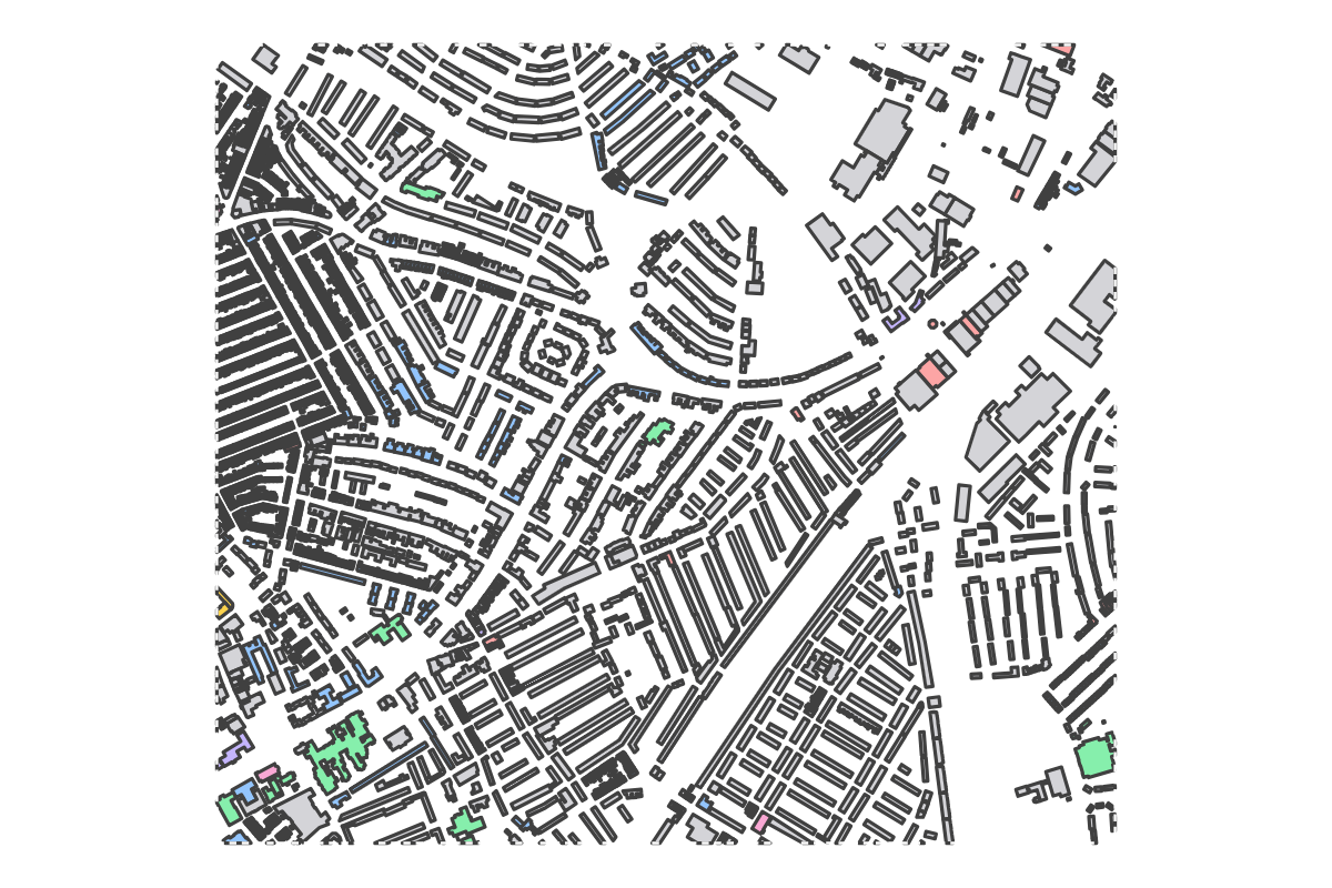 Program breakdown map