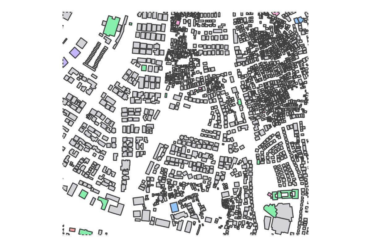 Program breakdown map