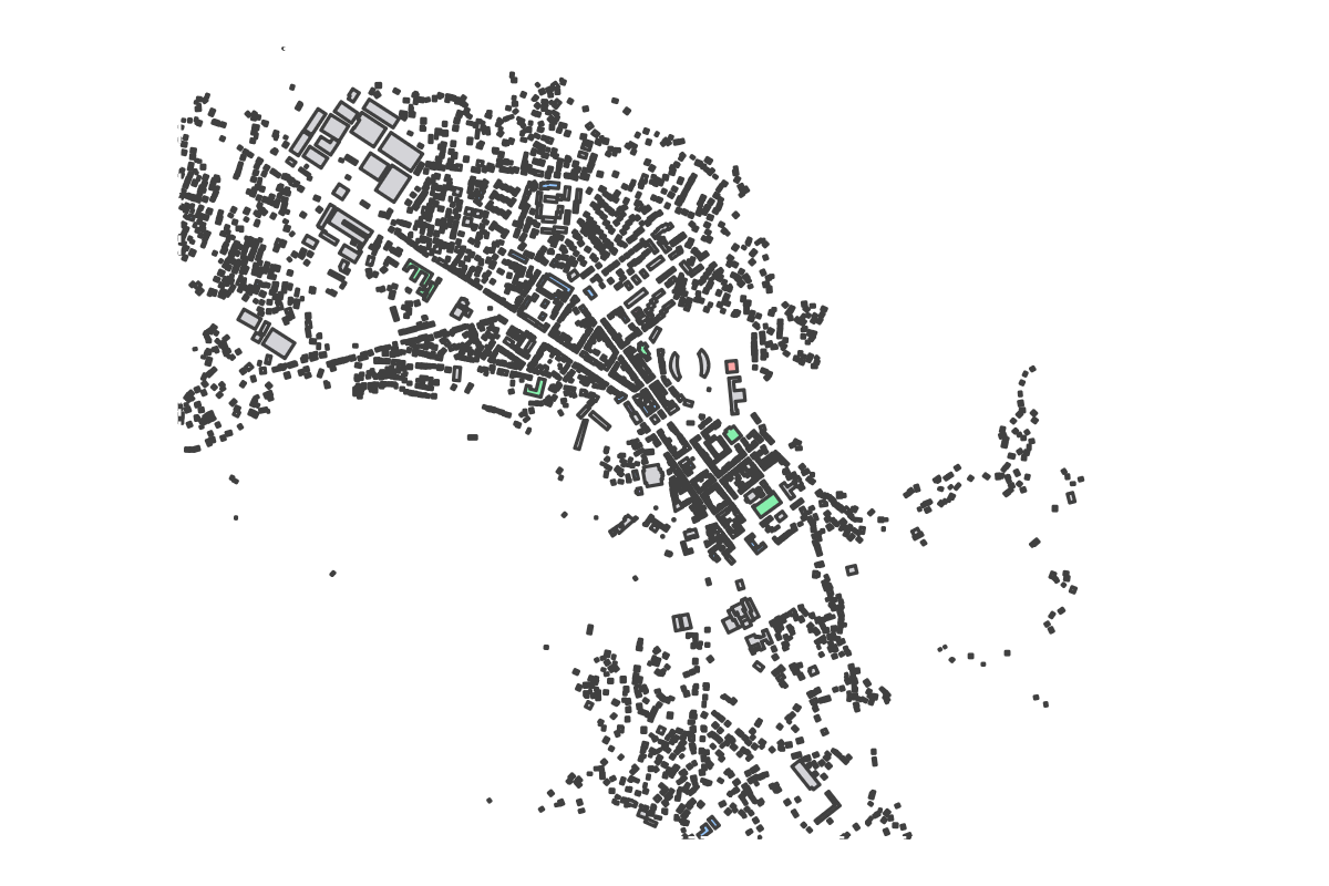 Program breakdown map