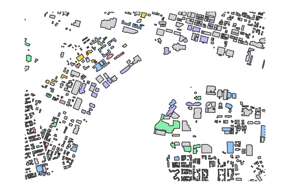 Program breakdown map
