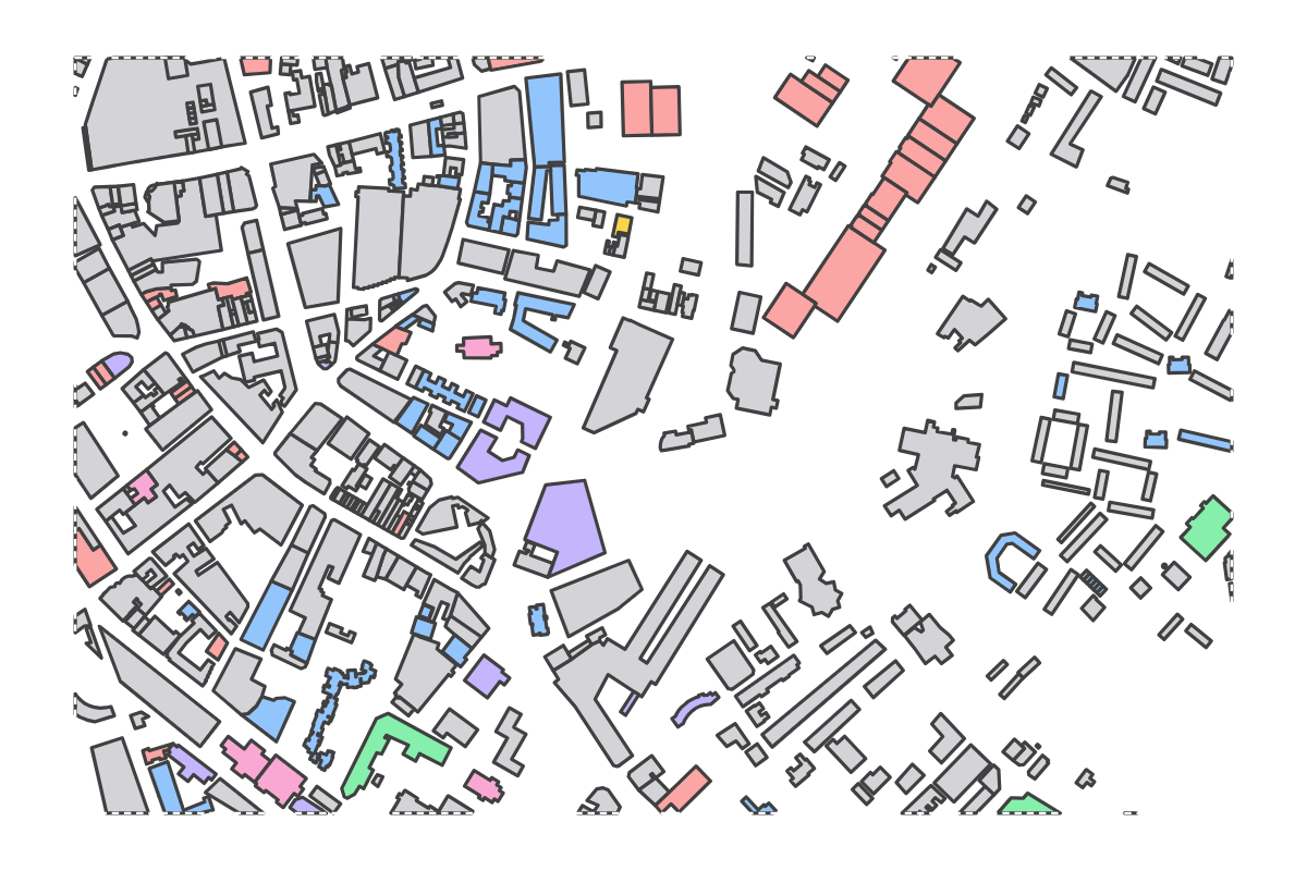 Program breakdown map