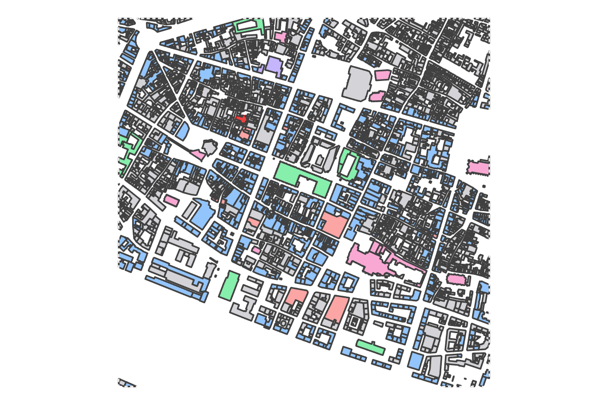 Program breakdown map