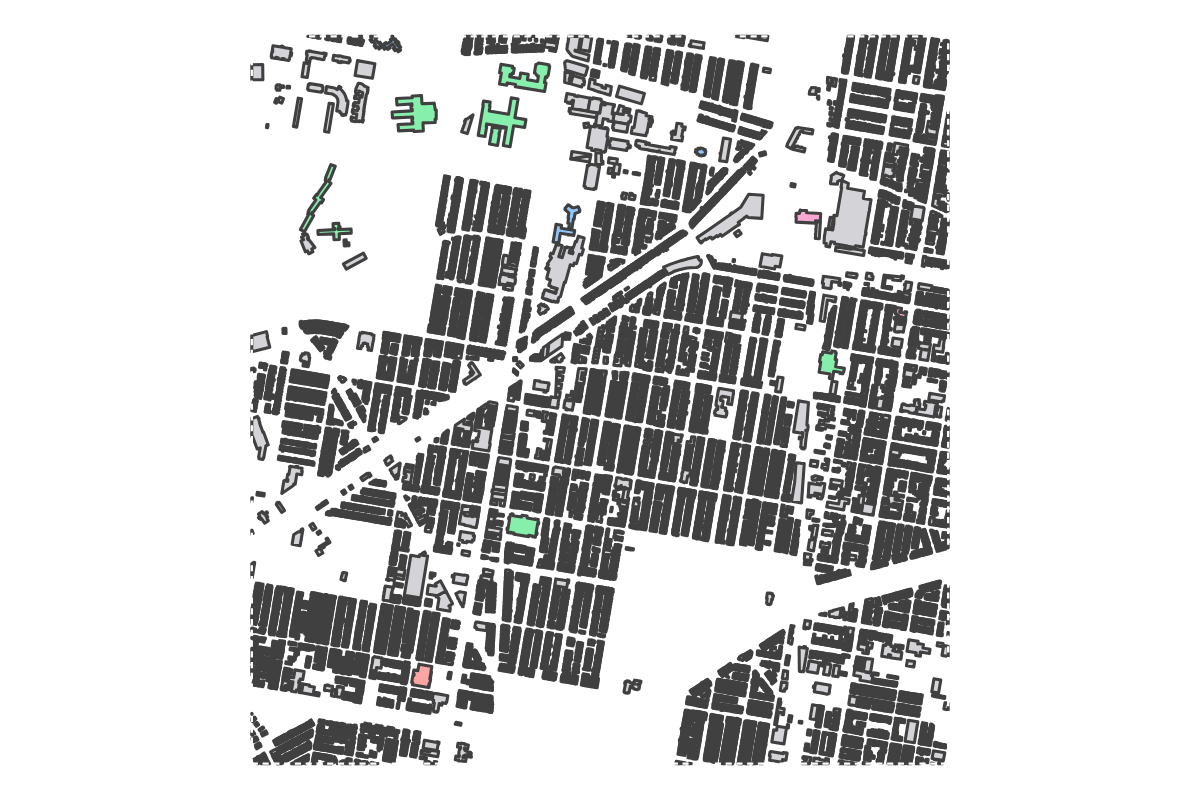 Program breakdown map