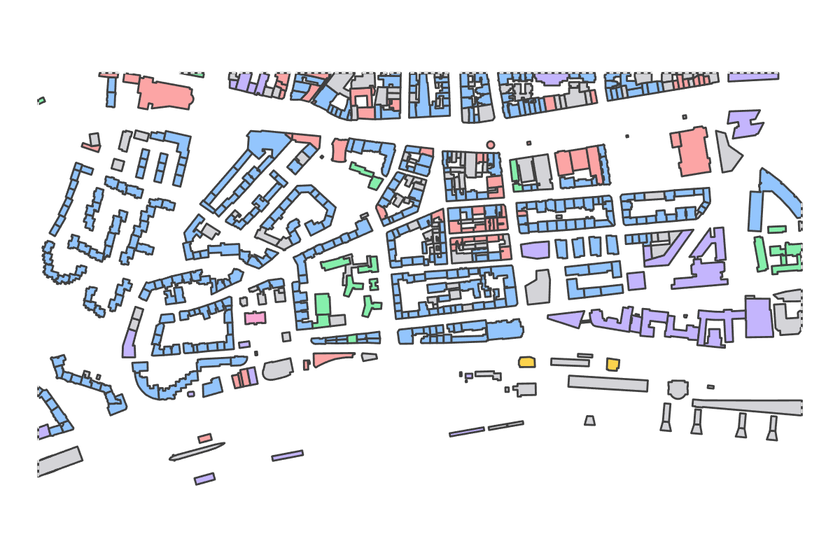 Program breakdown map