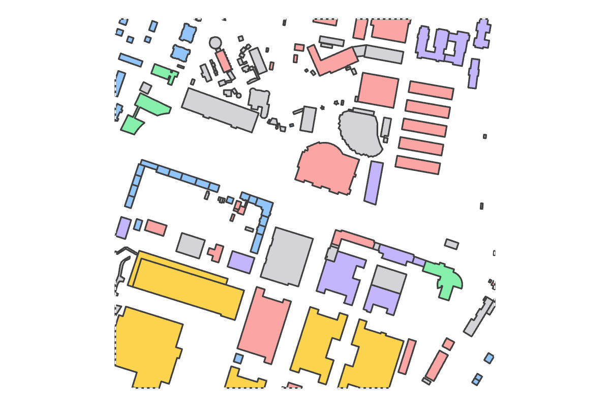 Program breakdown map