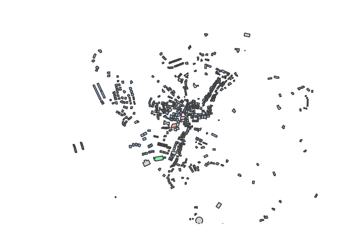 Program breakdown map