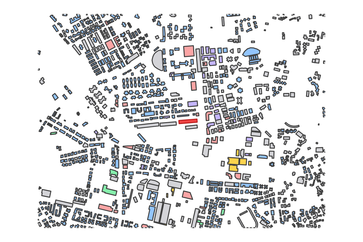 Program breakdown map