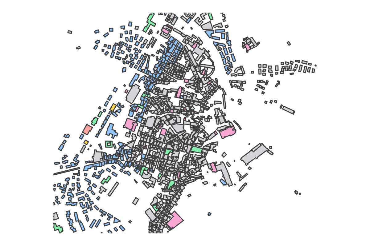 Program breakdown map