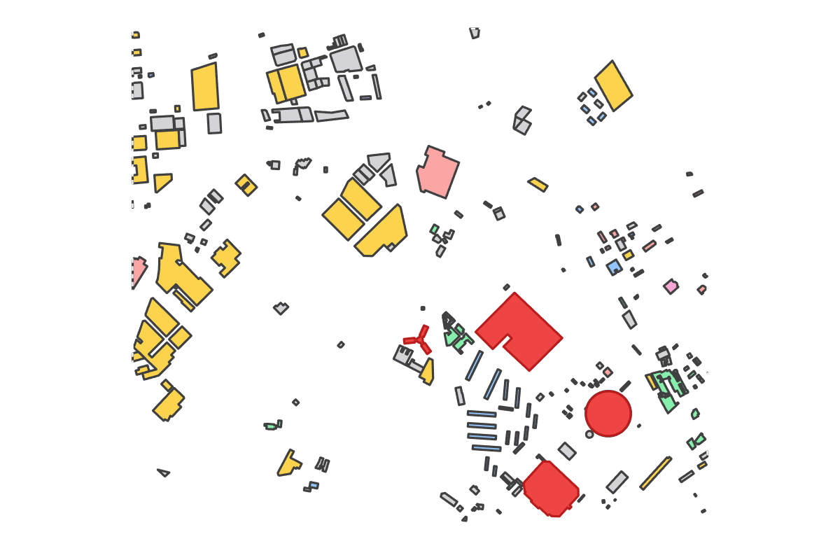 Program breakdown map