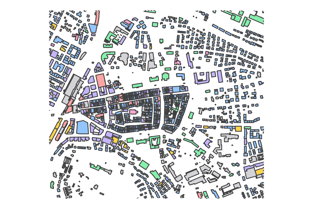 Program breakdown map