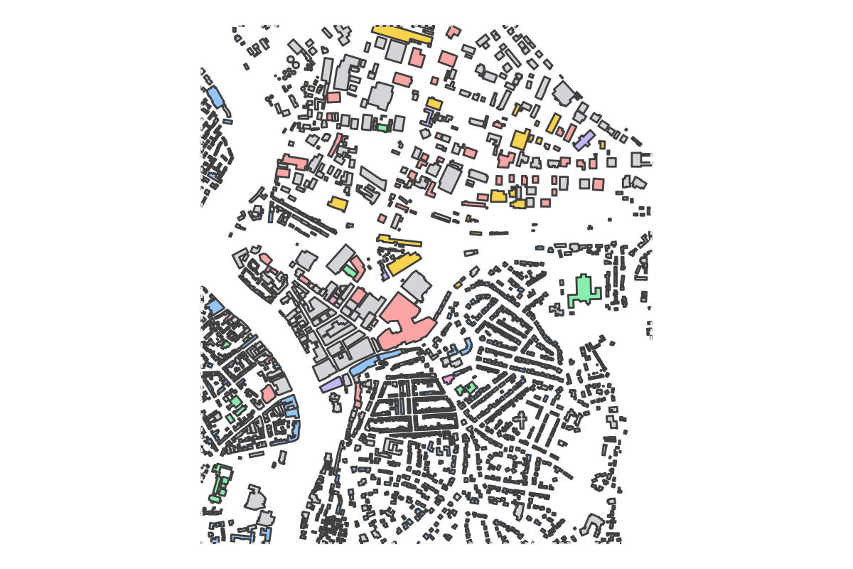 Program breakdown map
