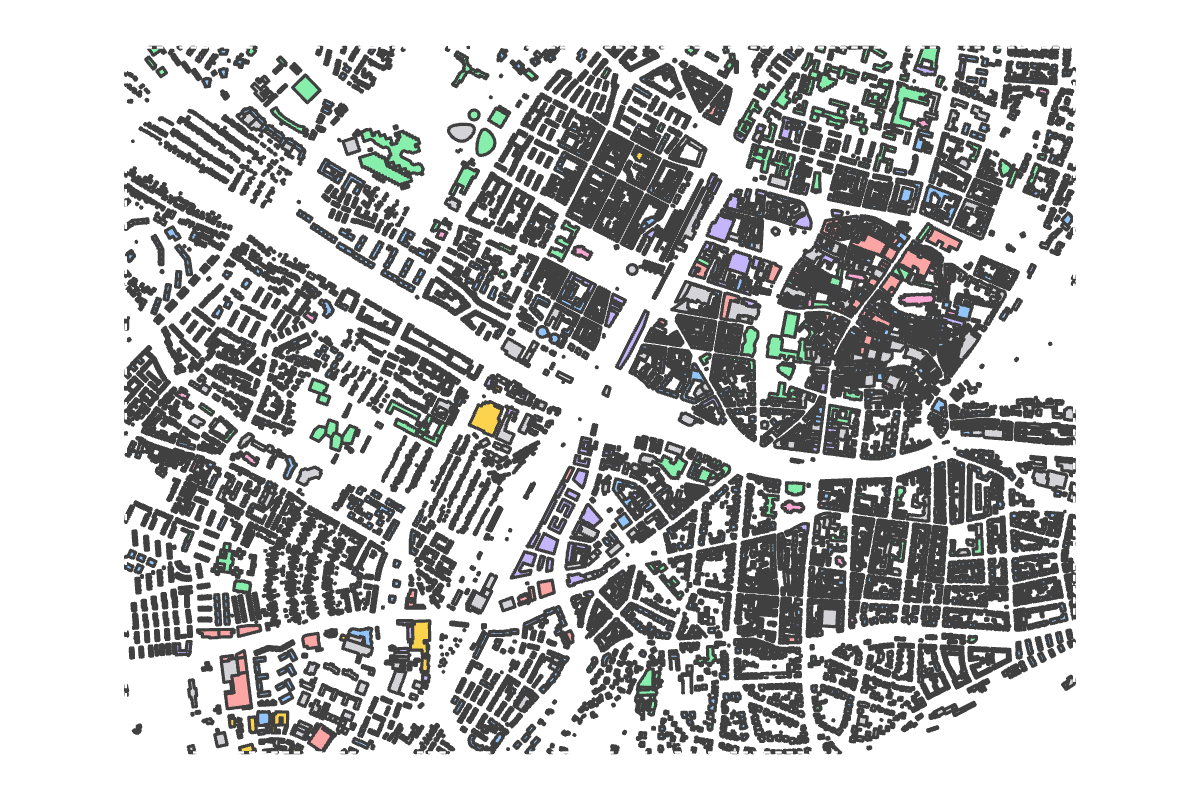 Program breakdown map