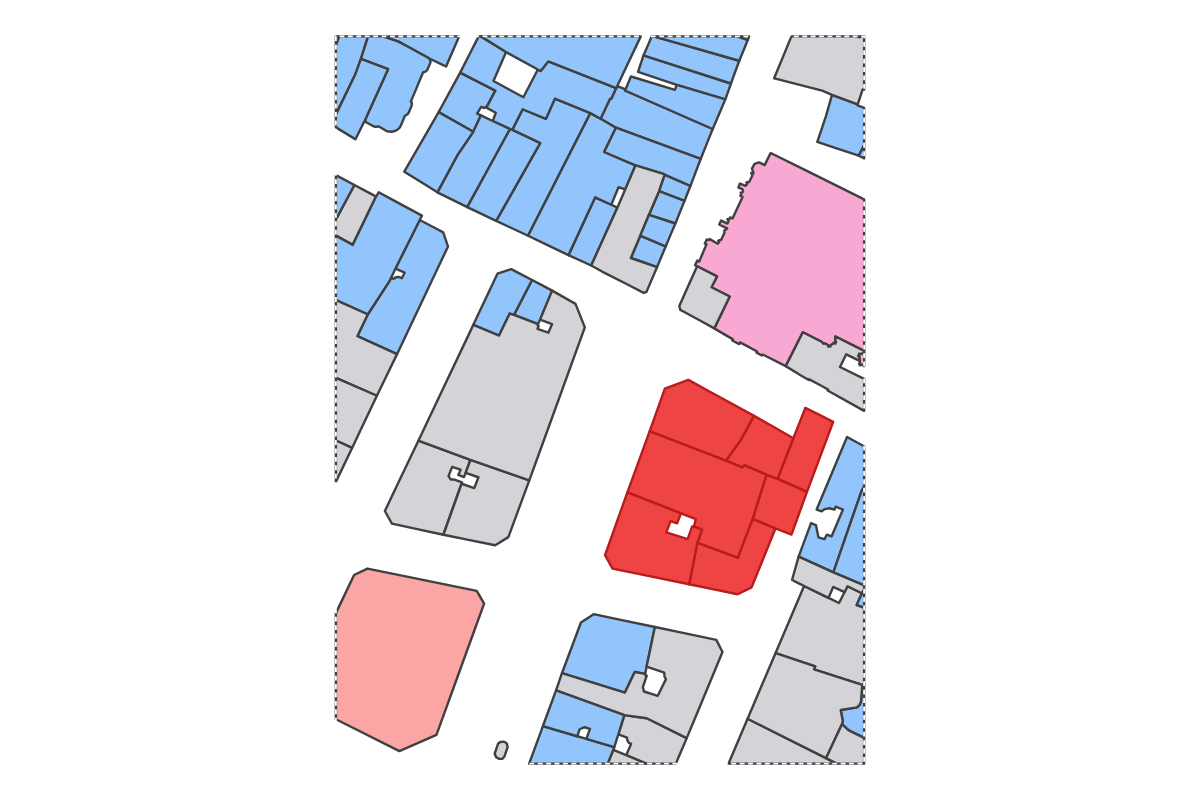 Program breakdown map