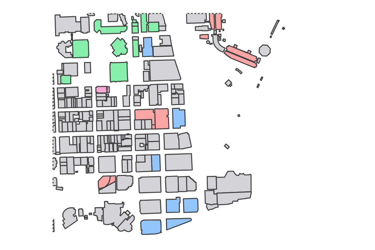 Program breakdown map