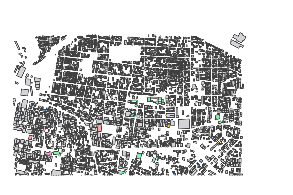Program breakdown map
