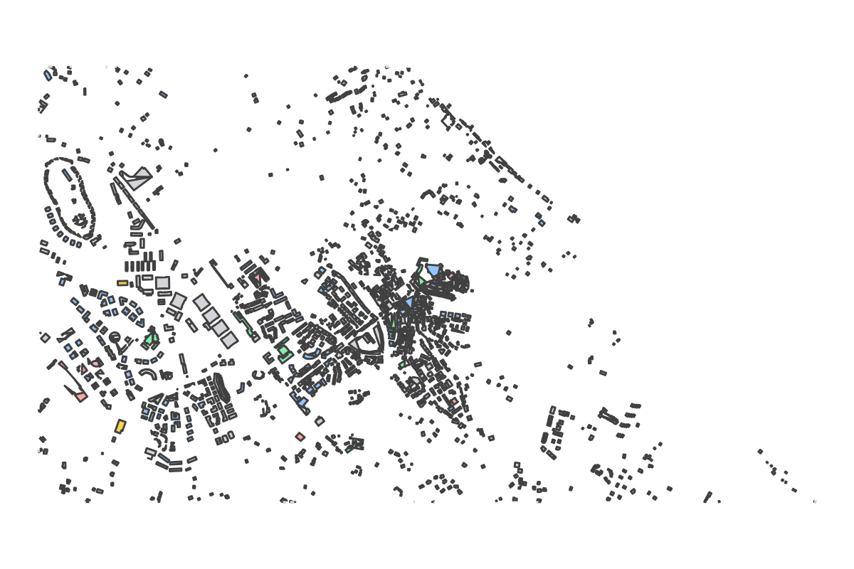 Program breakdown map