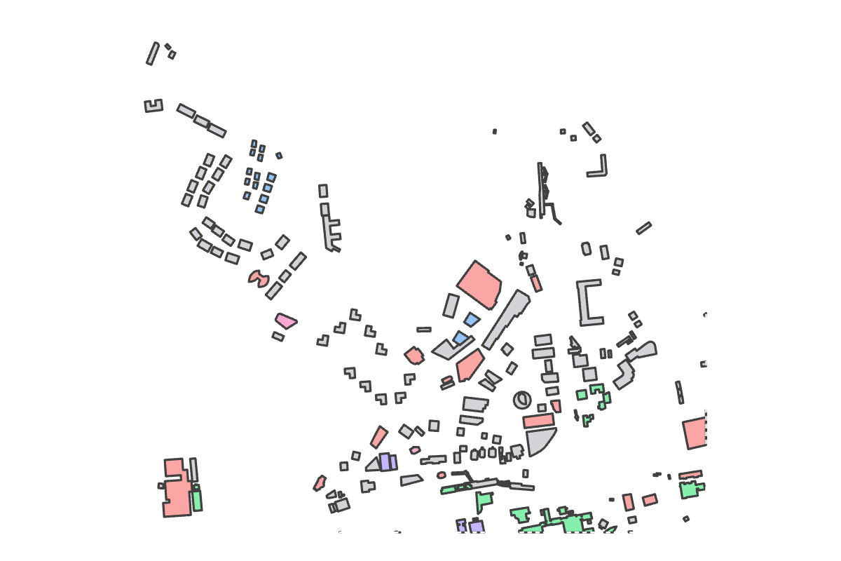 Program breakdown map