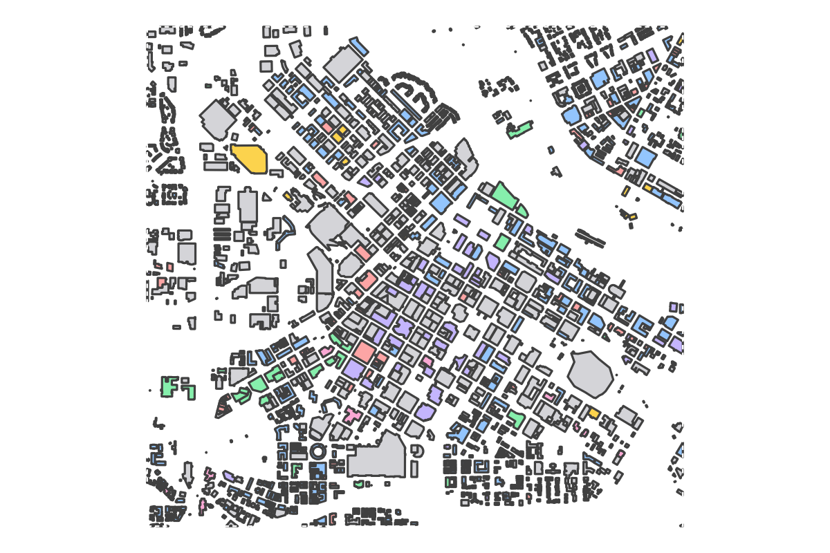 Program breakdown map