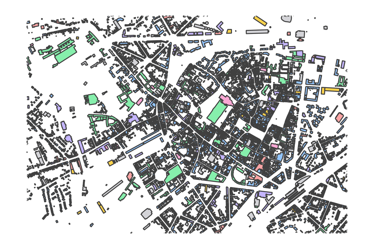 Program breakdown map