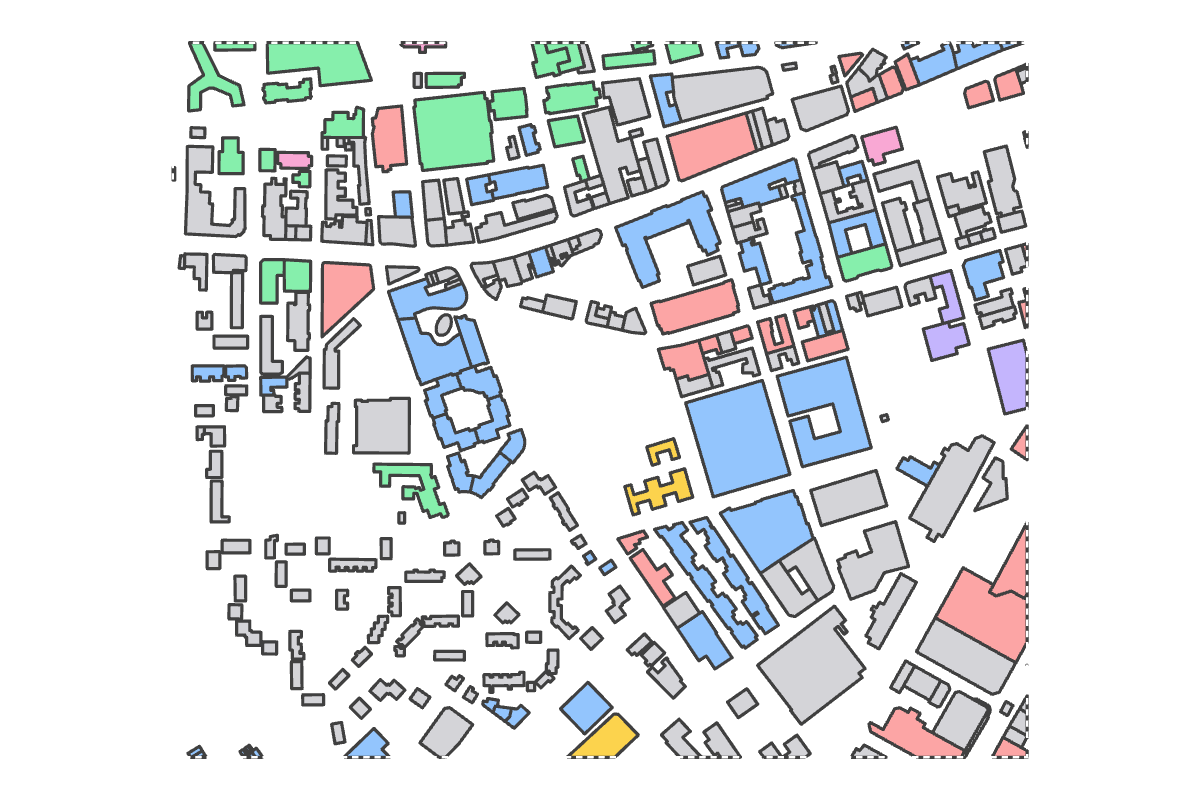 Program breakdown map