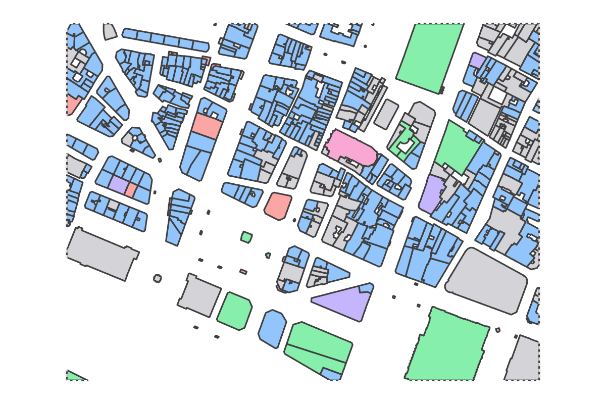 Program breakdown map