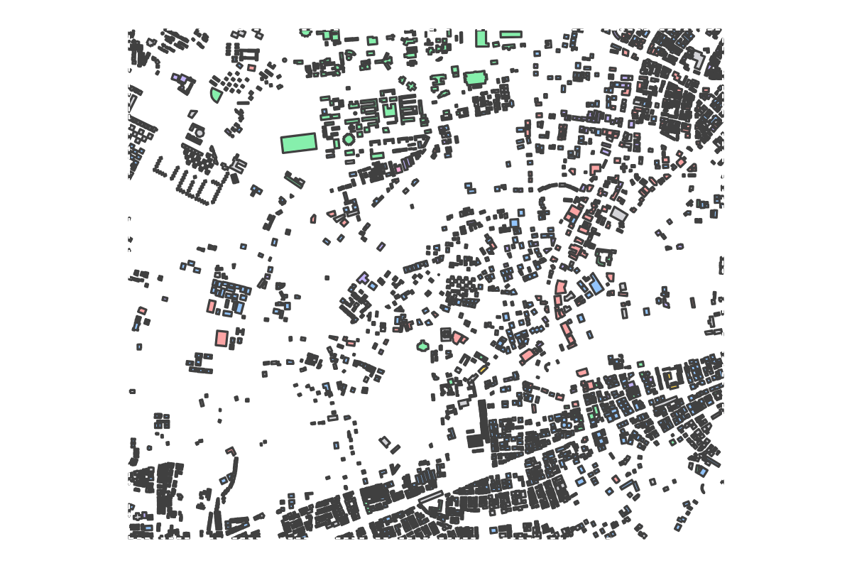 Program breakdown map