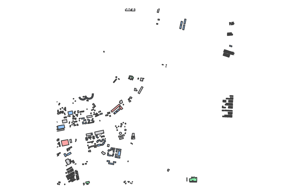 Program breakdown map