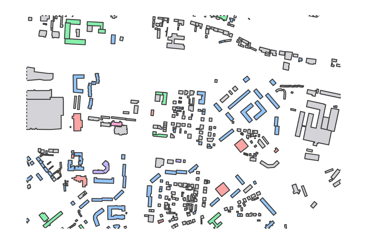 Program breakdown map