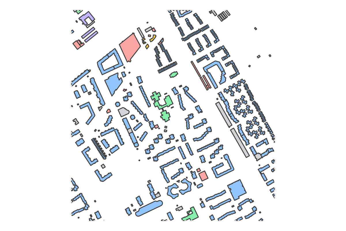 Program breakdown map